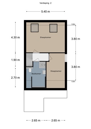 Floorplan - Pastoor Prickaertsstraat 46, 6291 LM Vaals
